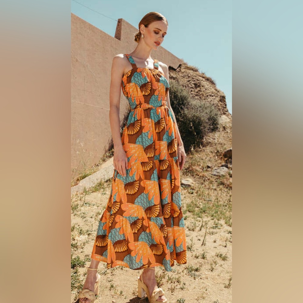 Cleobella Jolene Ankle Dress - size M new with tags